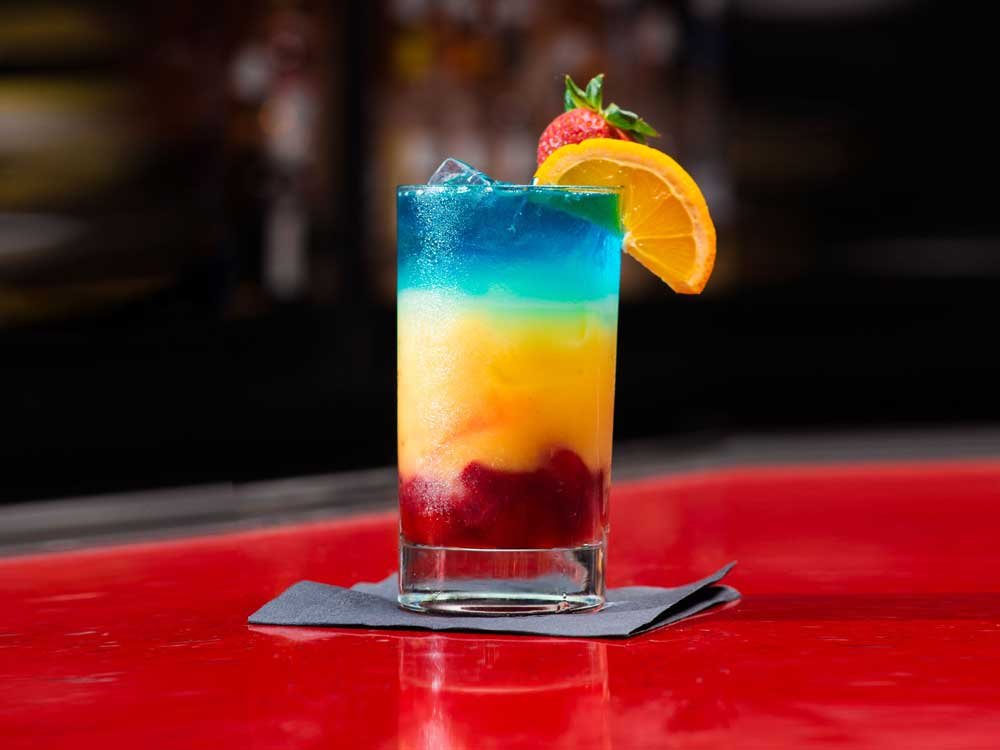 Rainbow Cocktails For Virtual Happy Hour During Pride Month KraftyLab