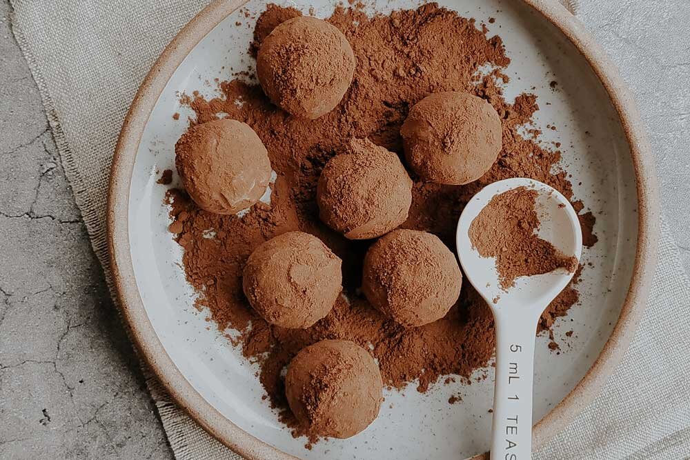 Chocolate Truffle Making Class For Employee Appreciation Day celebrations.
