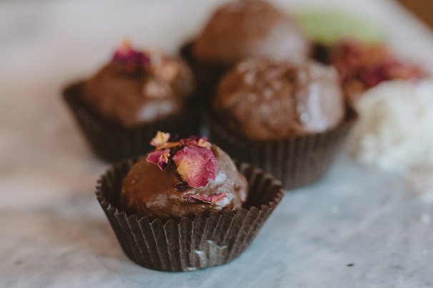 Chocolate Truffle Making Class For Valentine's Day Team Building Events.