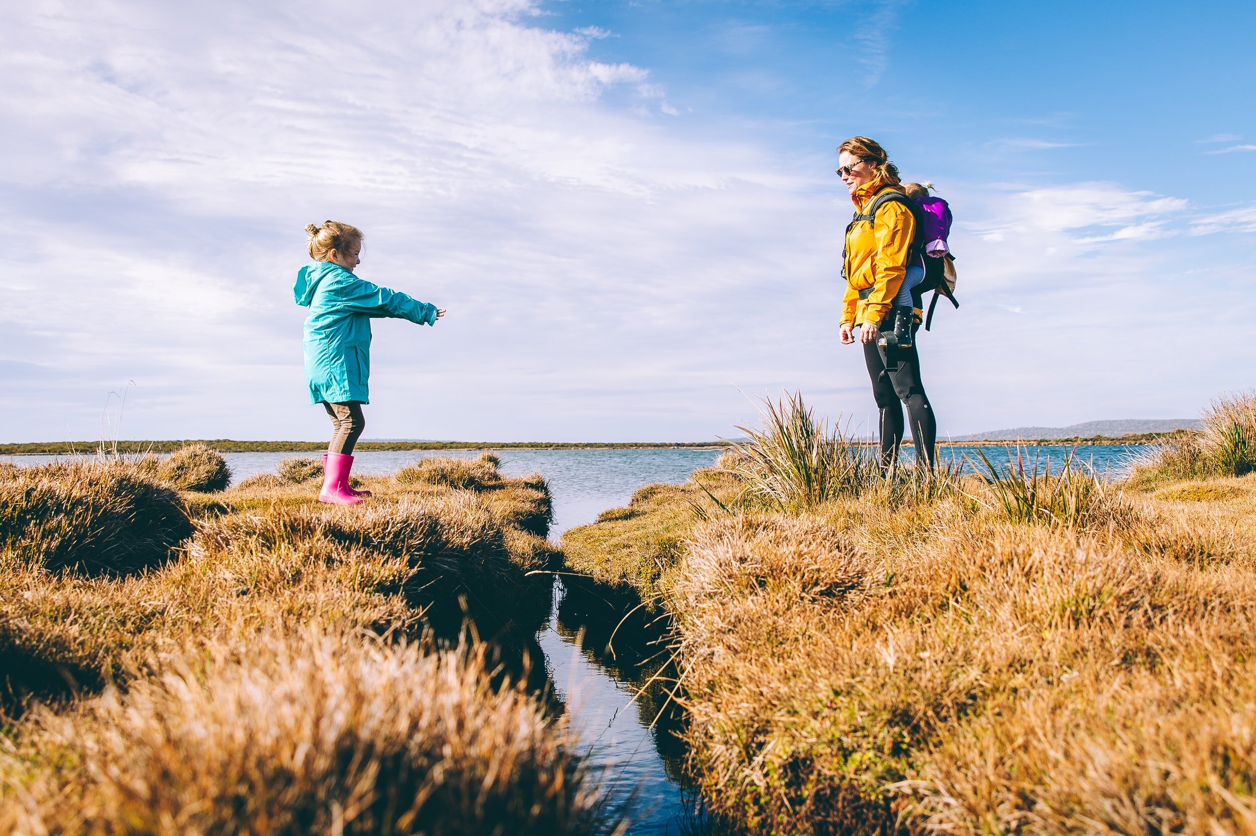 family hike